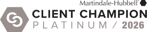 Martindale-Hubbell | Client Champion | Platinum / 2026